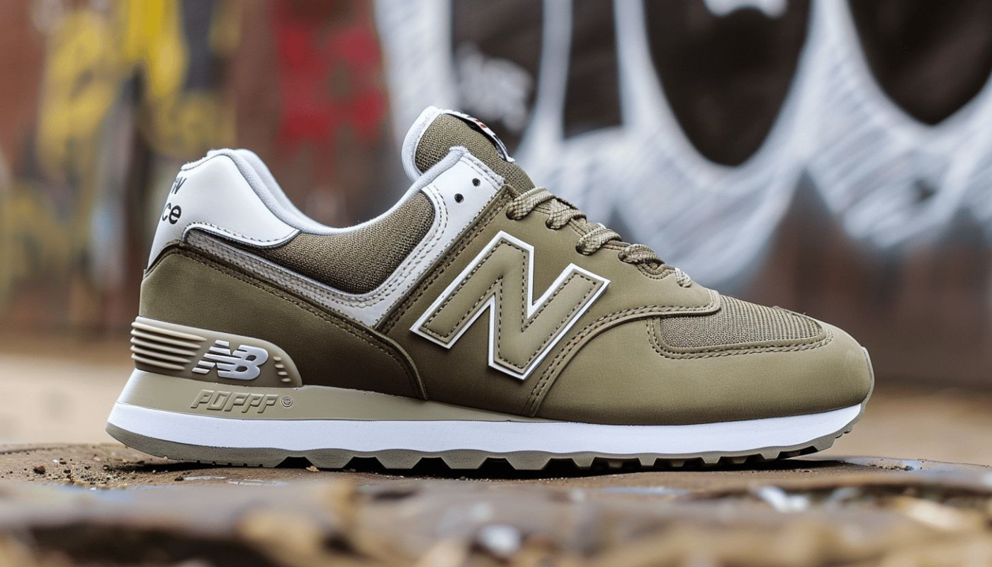 Accessoires - Découverte du modèle kaki de New Balance pour un look tendance