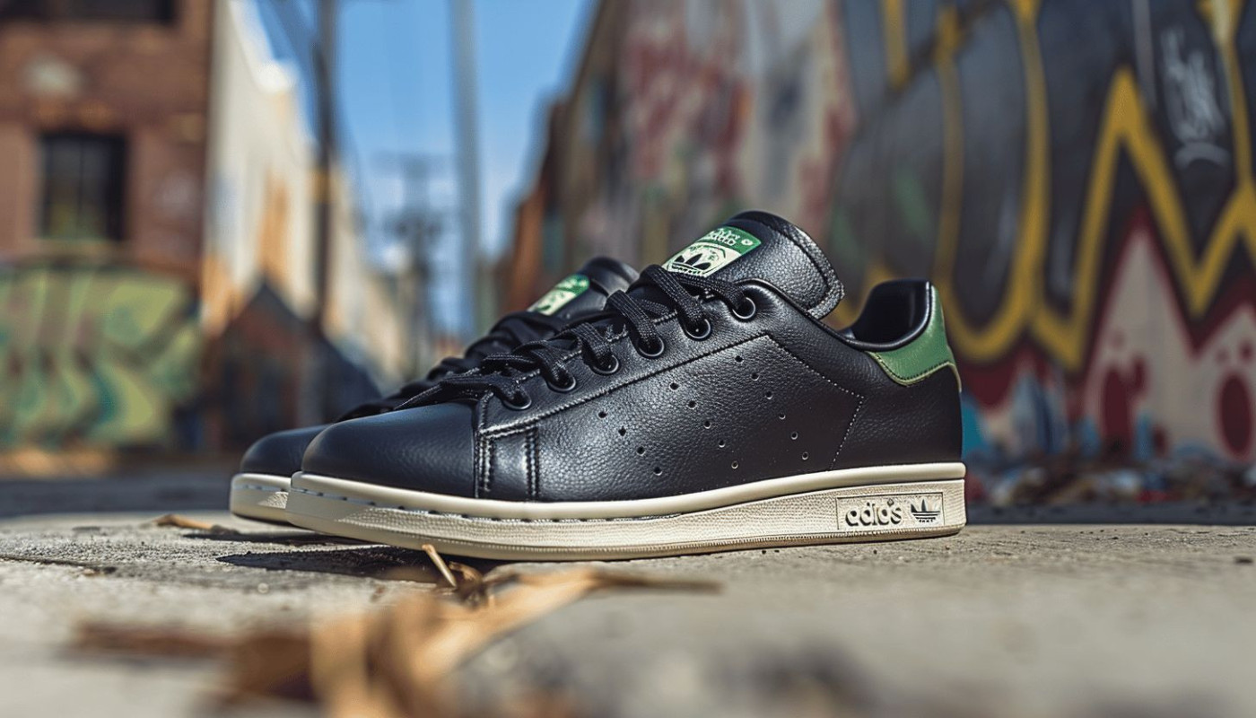 Accessoires - Découvrir la tendance des Stan Smith noires pour un look stylé