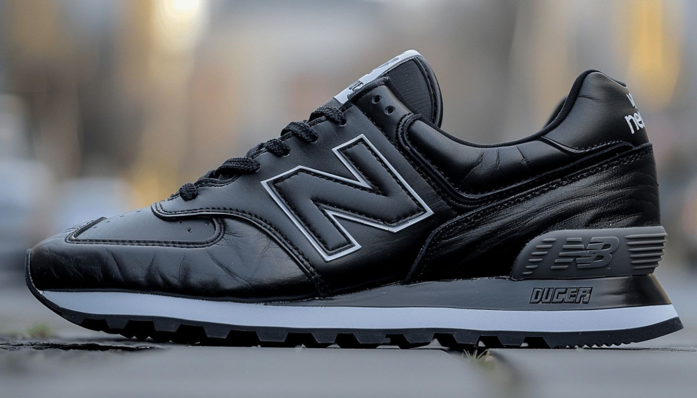 Accessoires - Focus sur la New Balance 327 en cuir noir : un modèle de sneaker incontournable