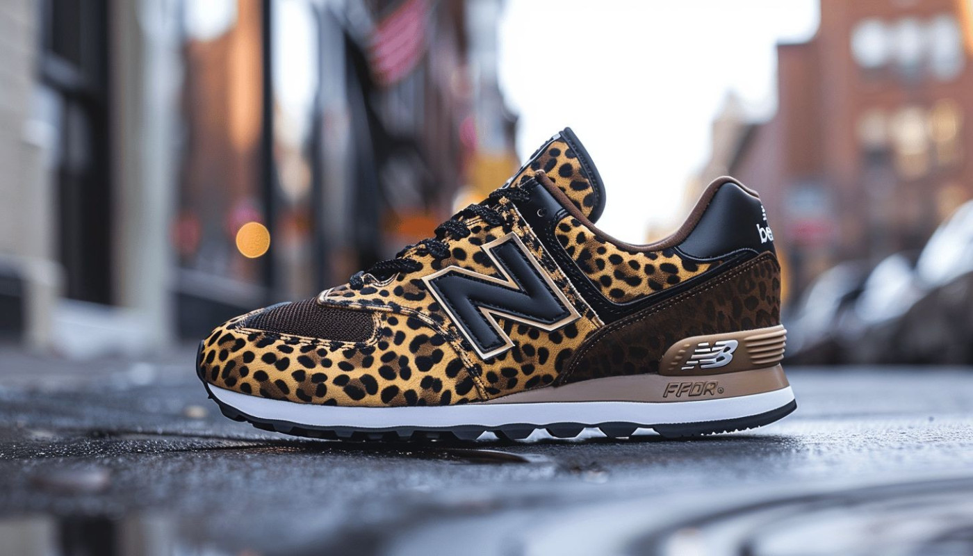 Vêtement - Le style sauvage avec les New Balance Léopard
